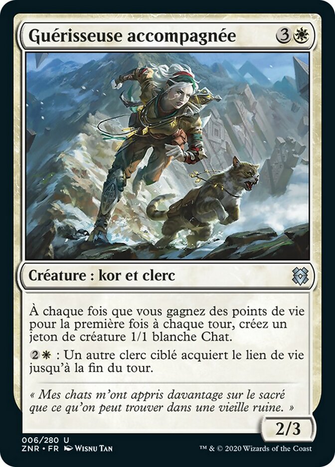 Guérisseuse accompagnée