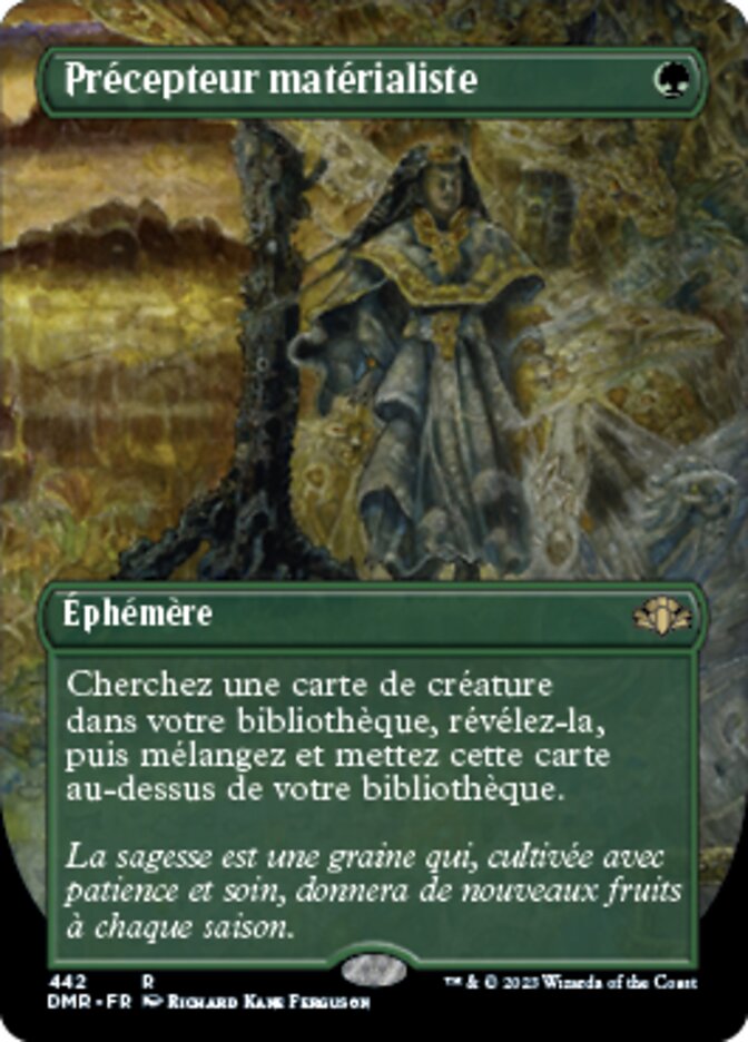 Précepteur matérialiste