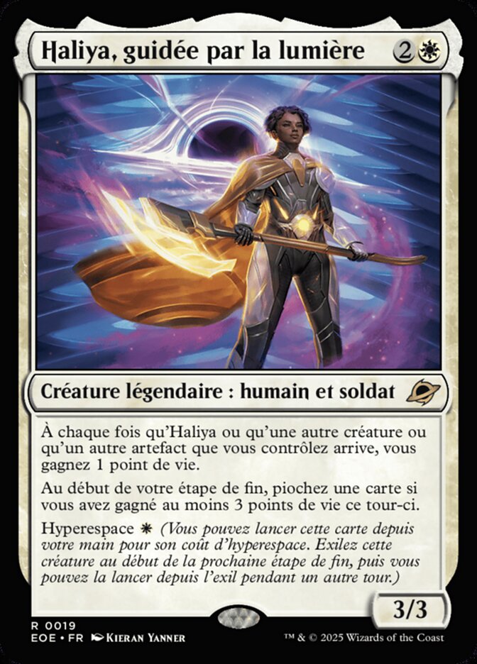 Haliya, guidée par la lumière