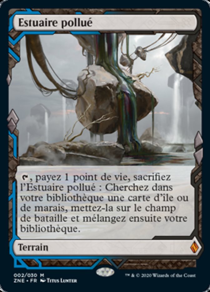 Estuaire pollué