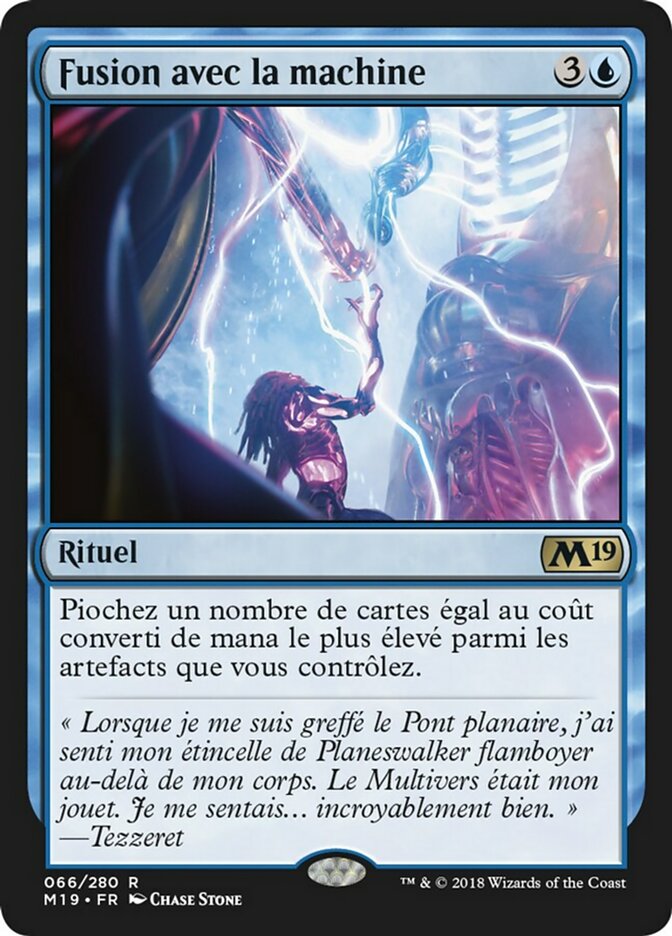 Fusion avec la machine