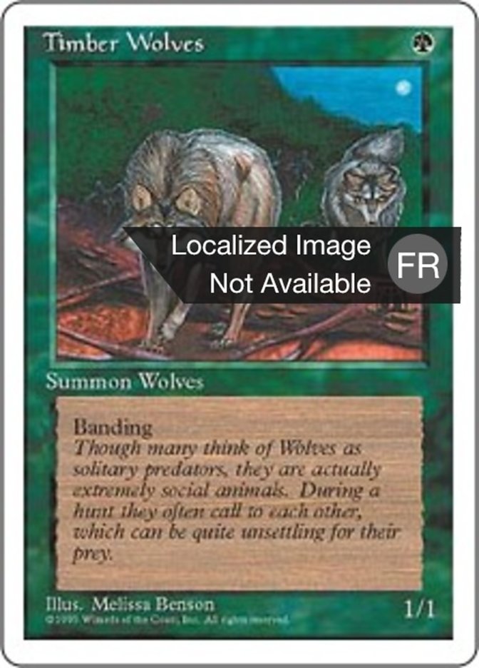 Loups des forêts