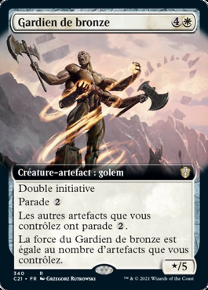 Gardien de bronze