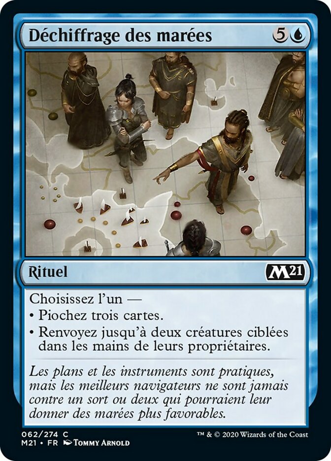 Déchiffrage des marées