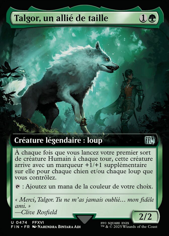 Talgor, un allié de taille