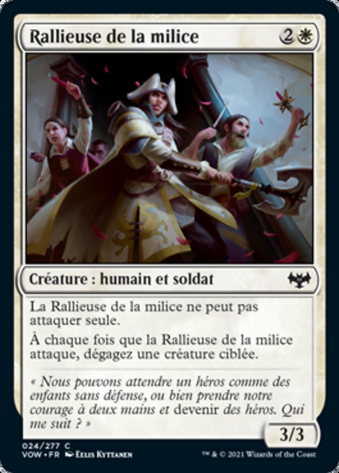 Rallieuse de la milice