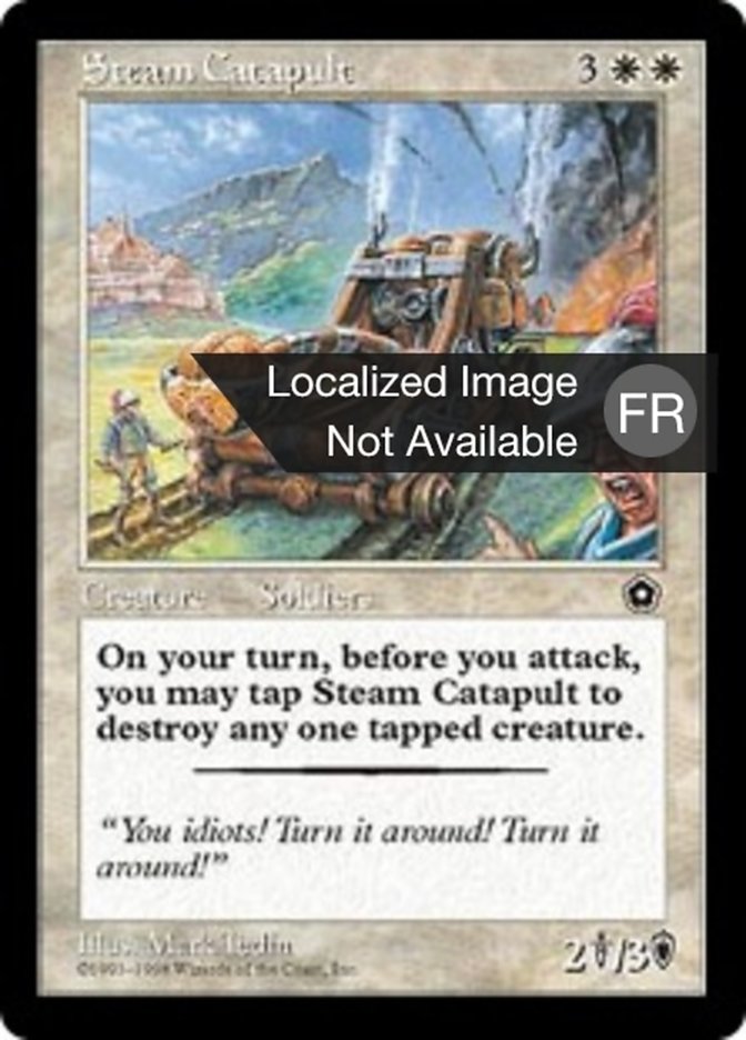 Catapulte a vapeur
