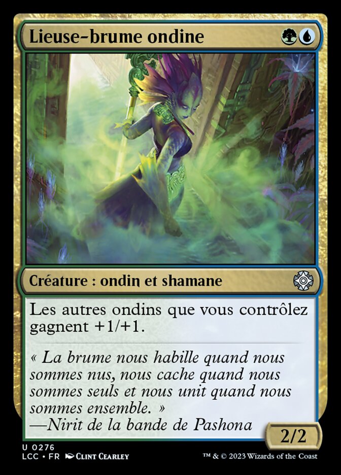 Lieuse-brume ondine