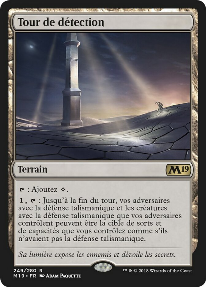 Tour de détection