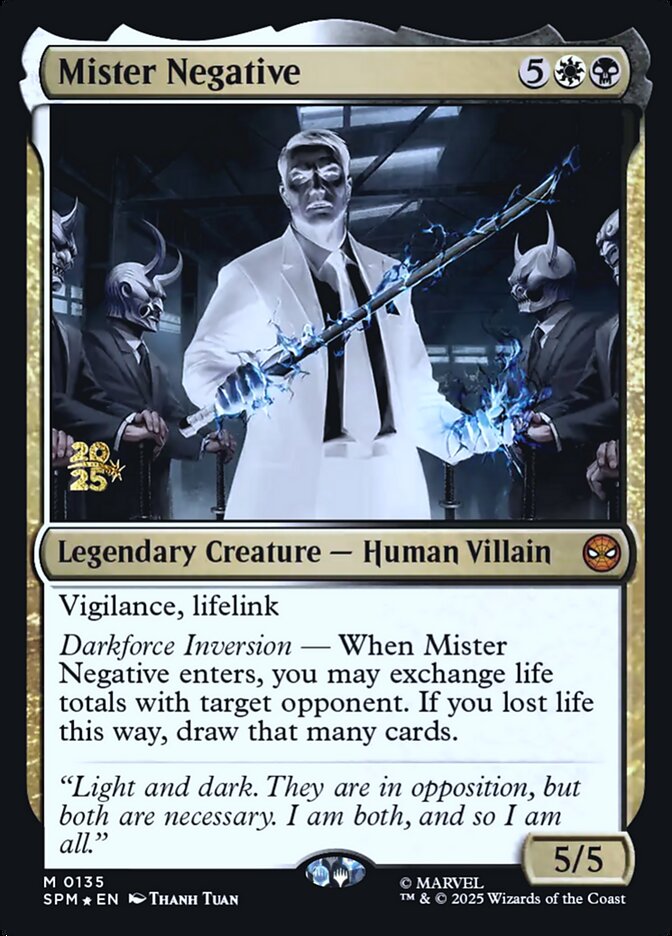 Mister Negative
