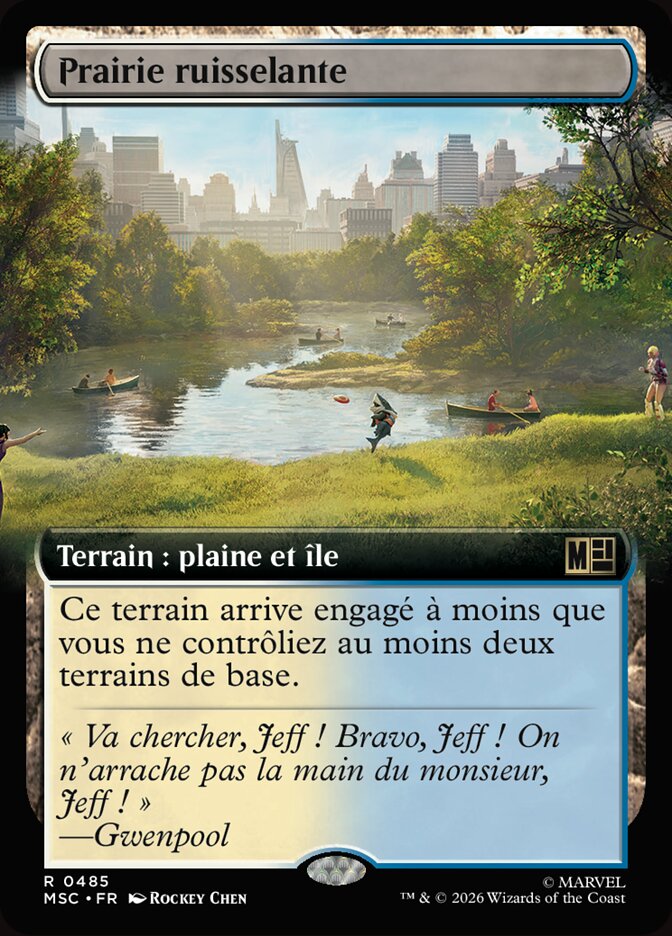Prairie ruisselante