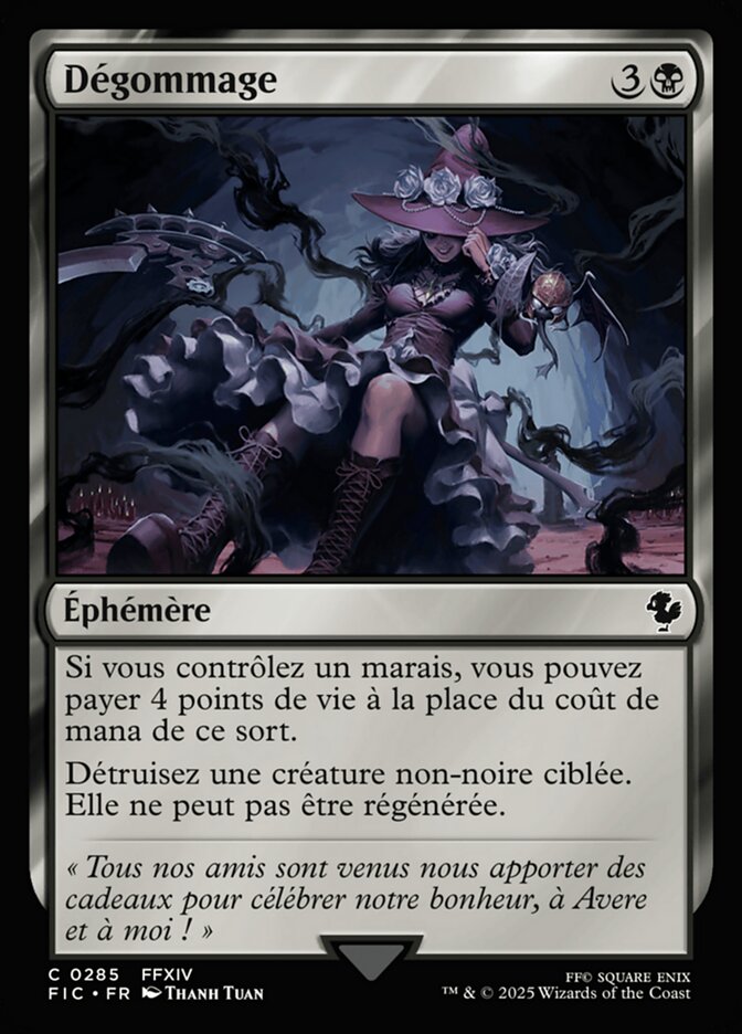 Dégommage