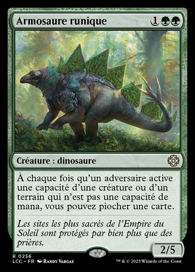 Armosaure runique
