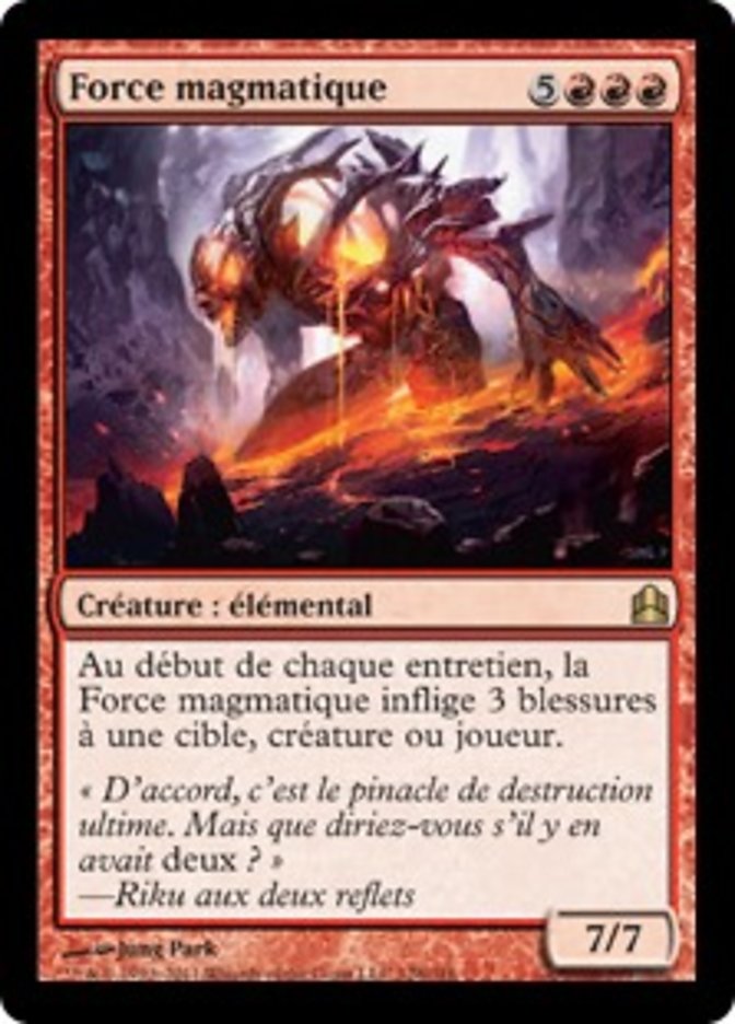 Force magmatique