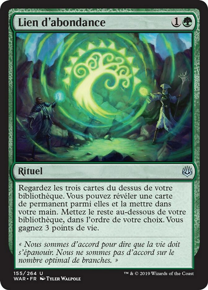 Lien d'abondance