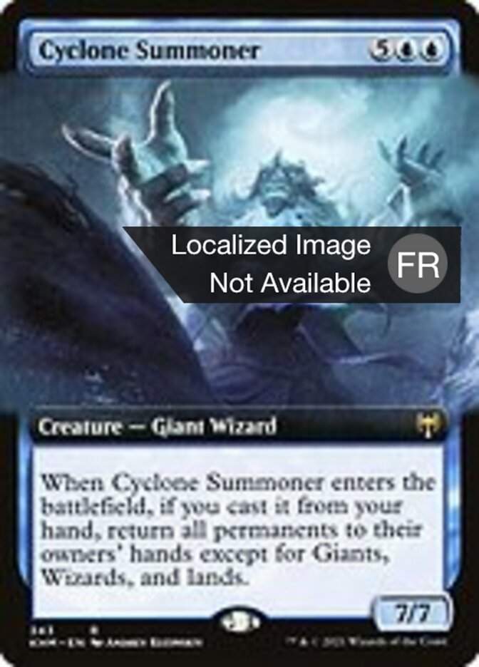 Invocateur de cyclone