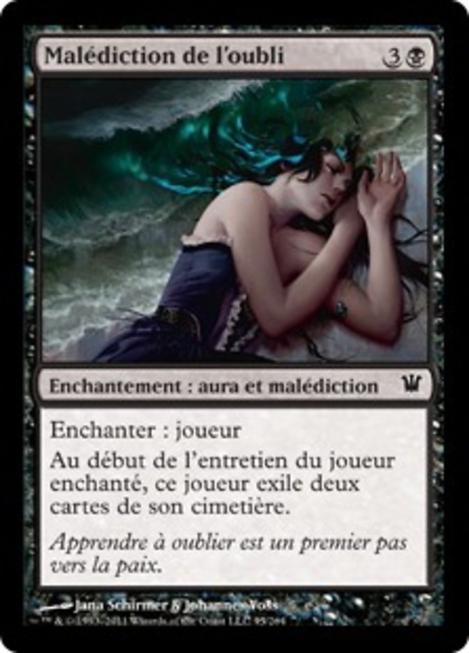 Malédiction de l'oubli
