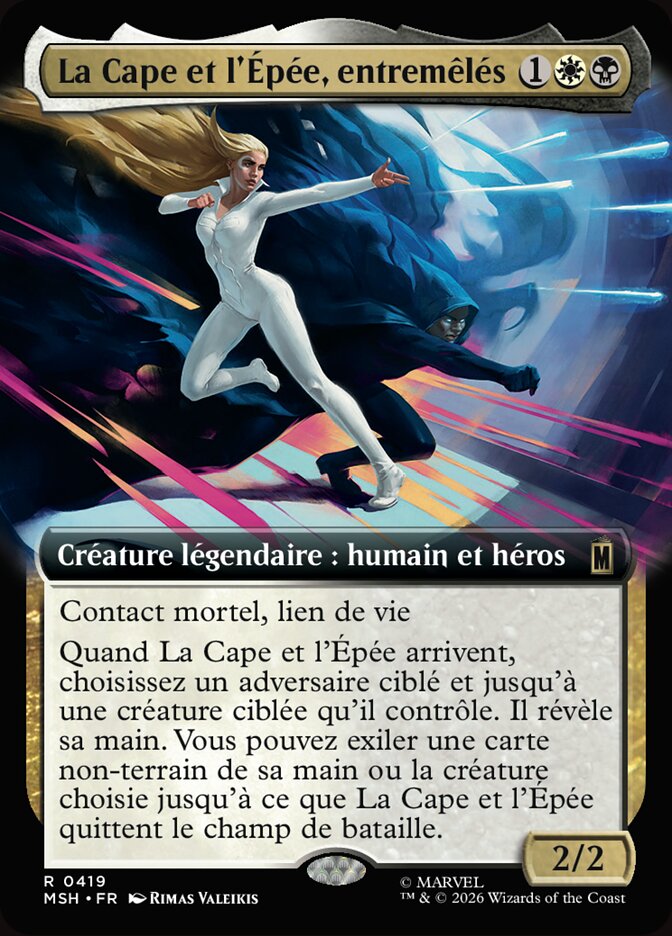 La Cape et l'Épée, entremêlés