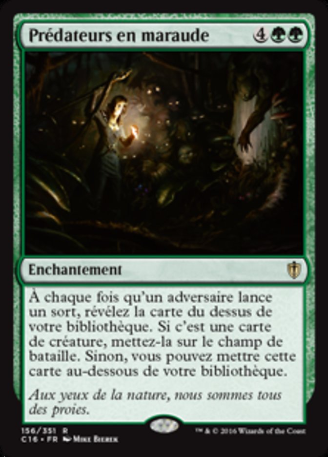 Prédateurs en maraude