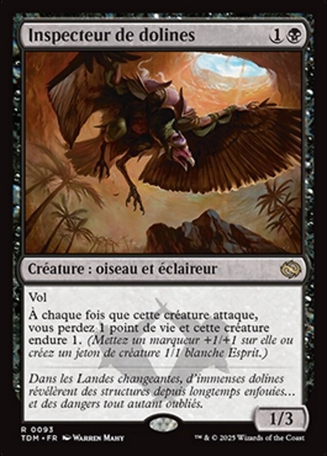 Inspecteur de dolines