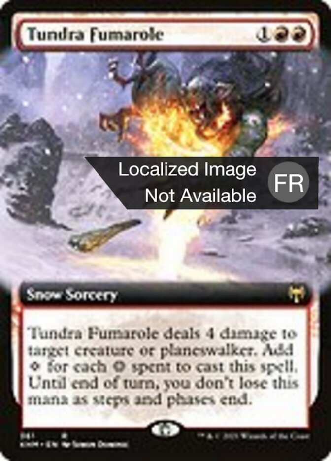 Fumerolle de la toundra