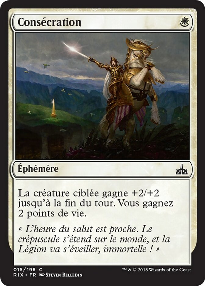 Consécration