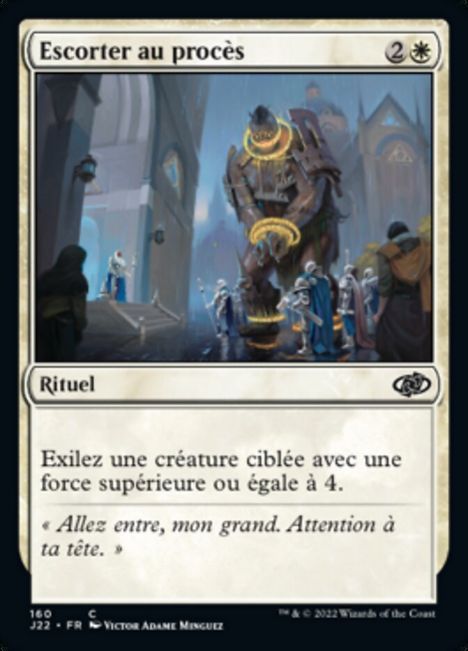 Escorter au procès