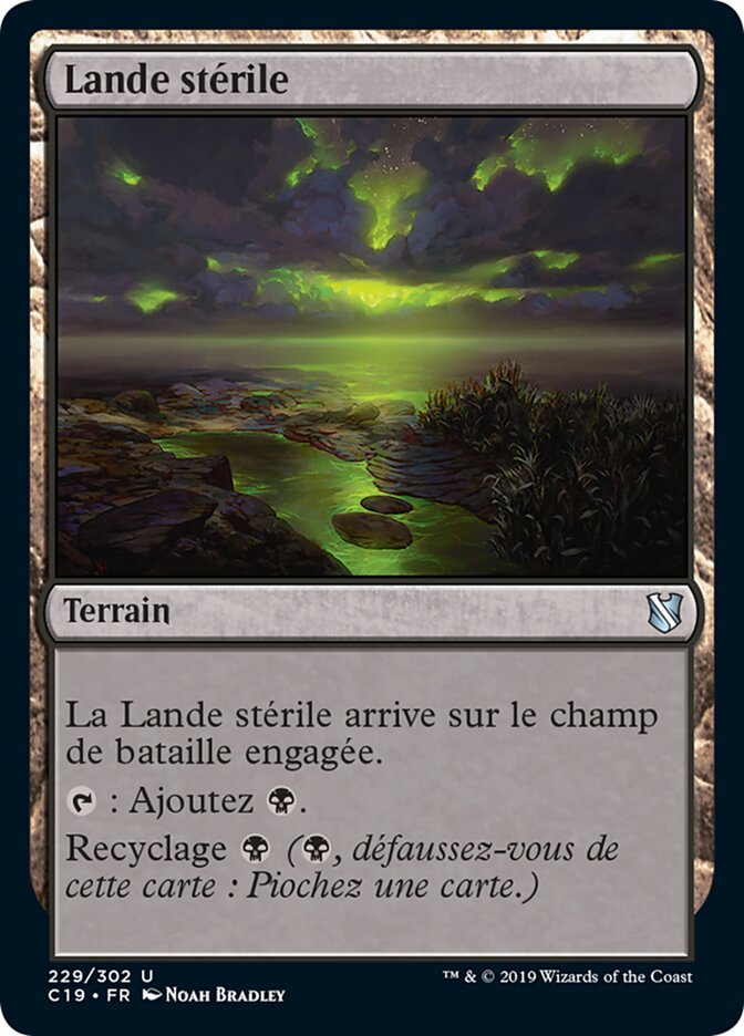 Lande stérile