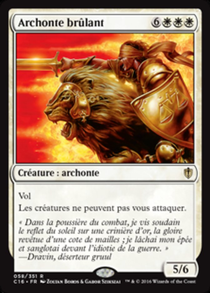 Archonte brûlant