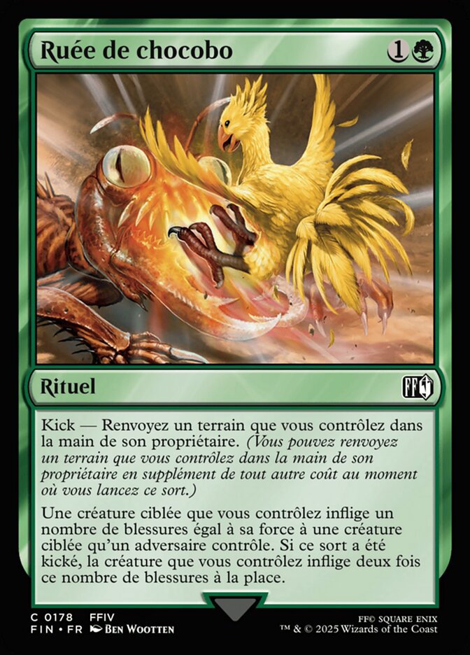 Ruée de chocobo