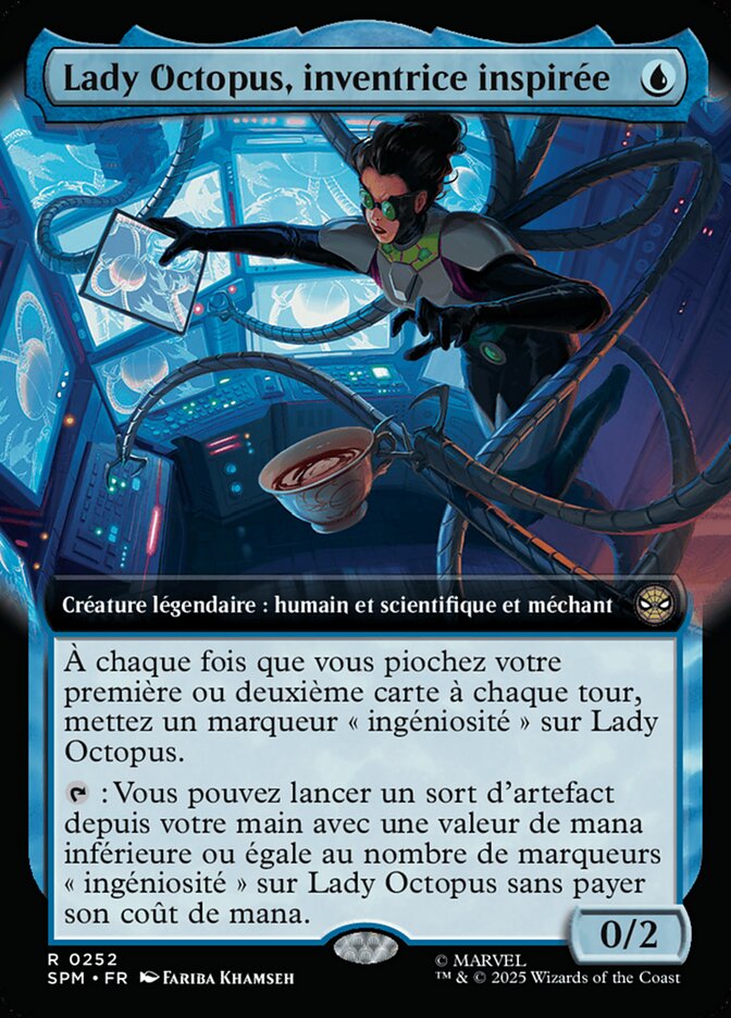 Lady Octopus, inventrice inspirée