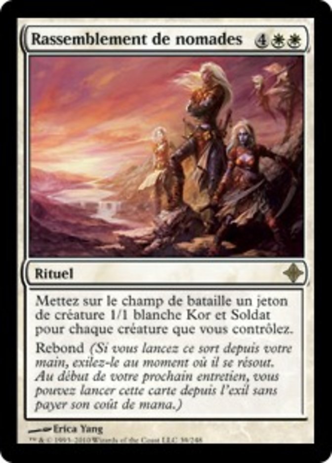Rassemblement de nomades