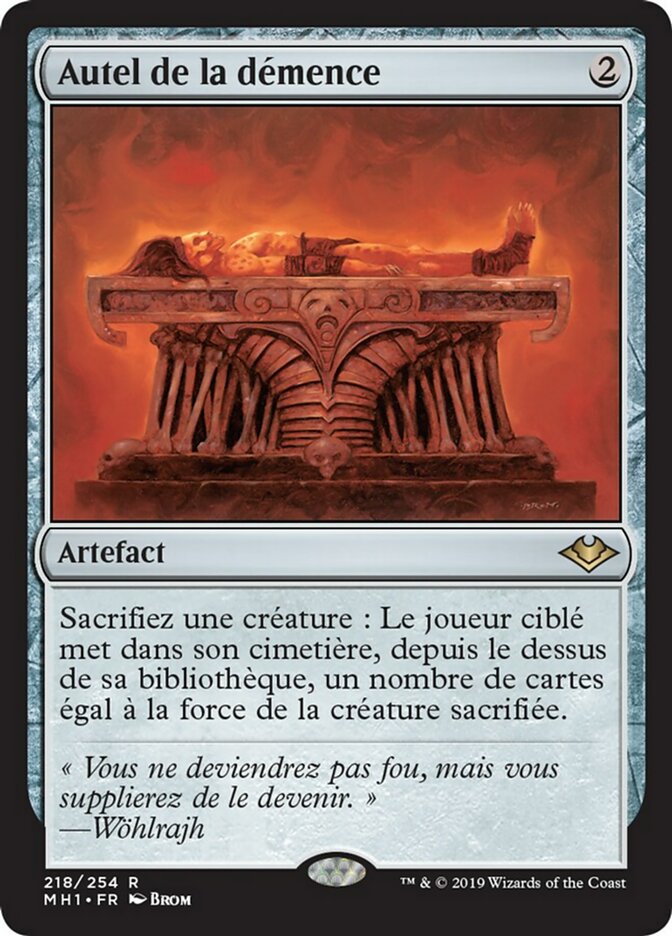 Autel de la démence