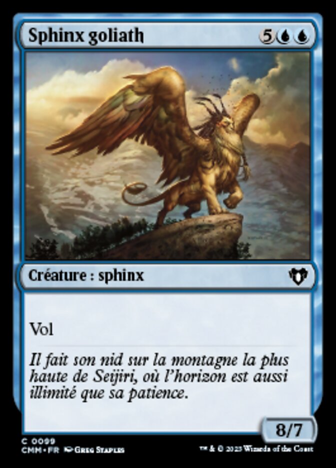 Sphinx goliath