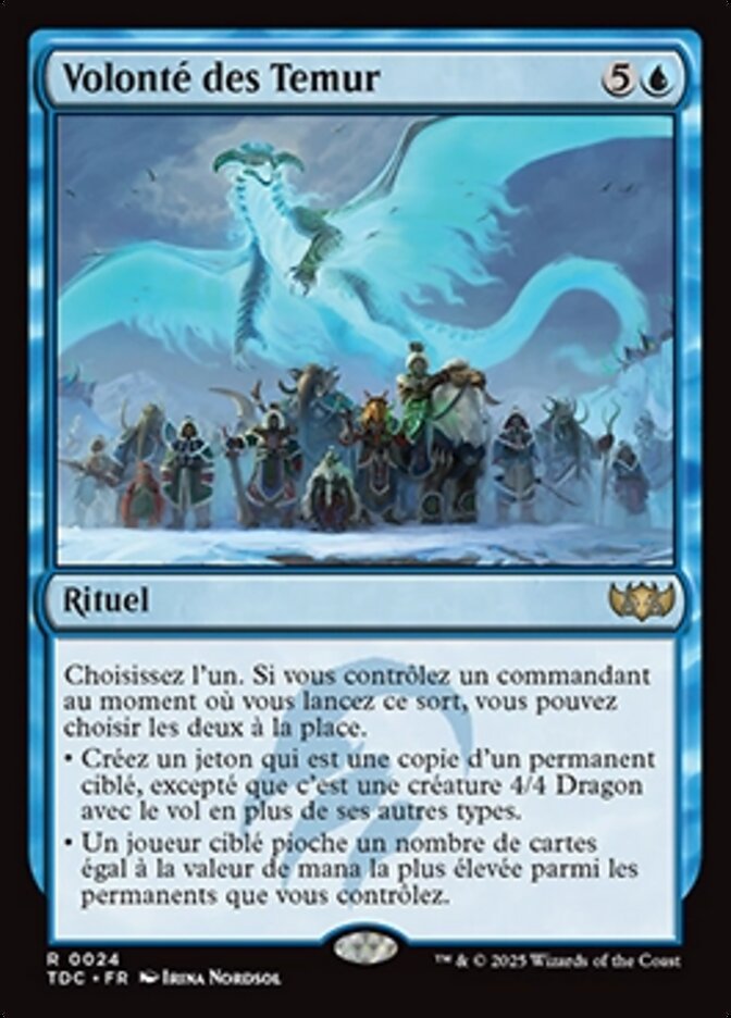 Volonté des Temur