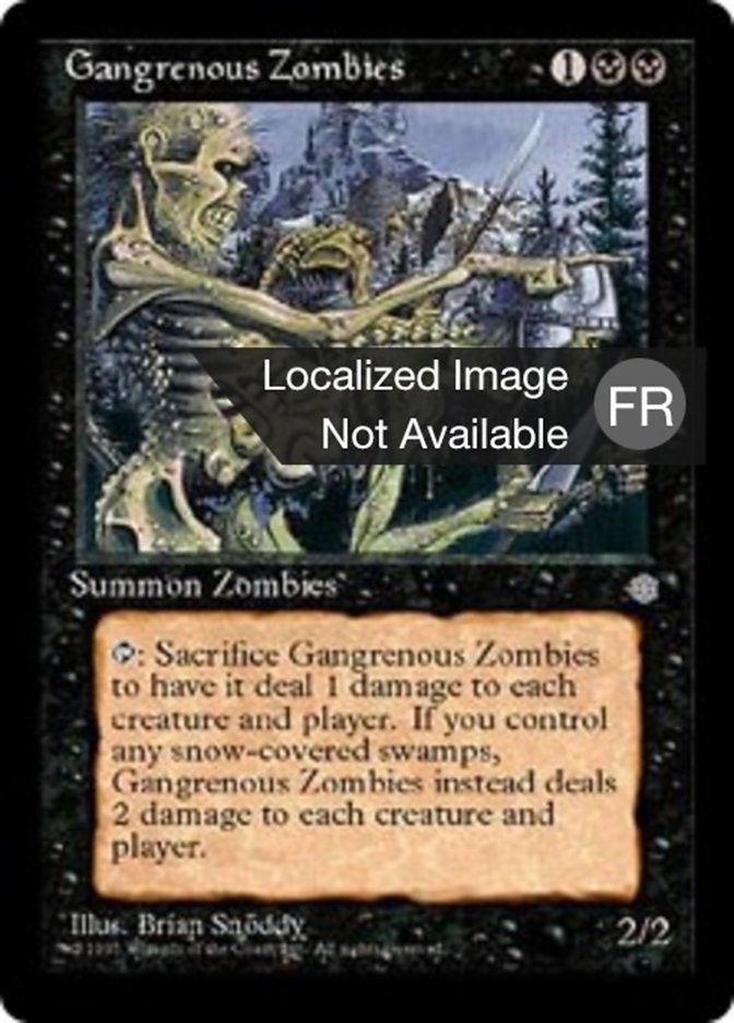 Zombies gangreneux