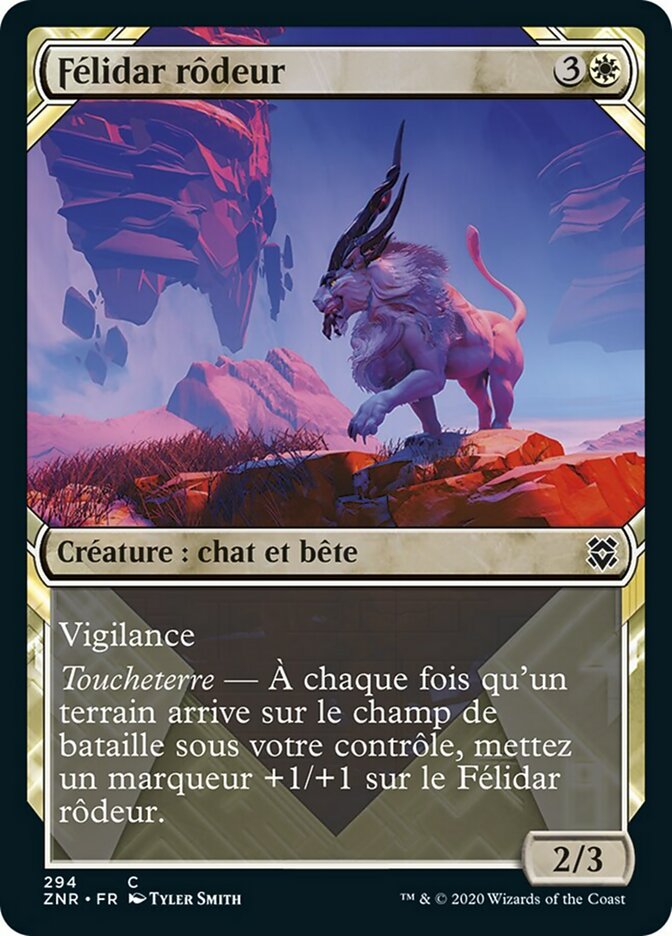 Félidar rôdeur