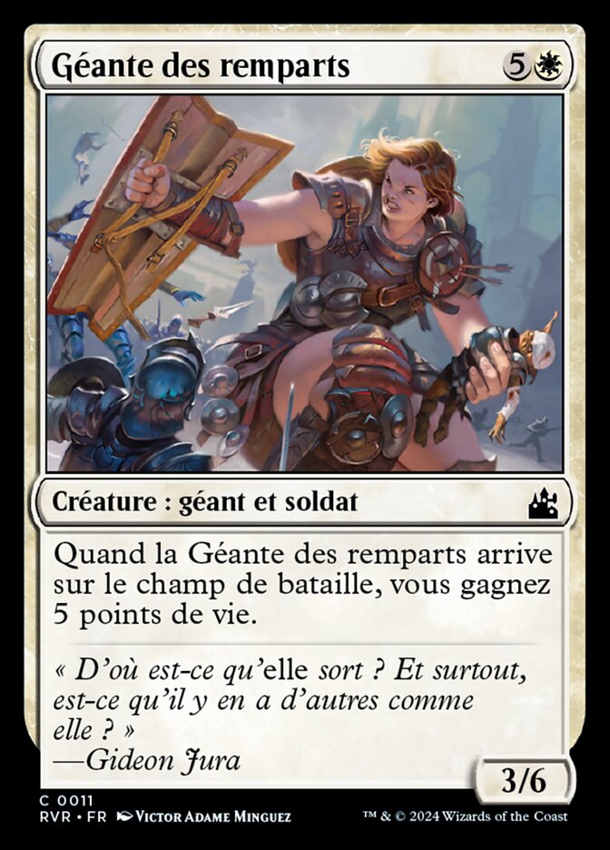Géante des remparts