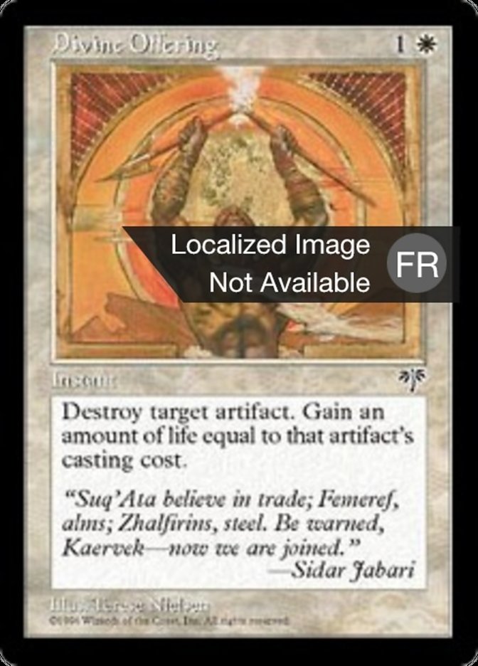 Offrande divine