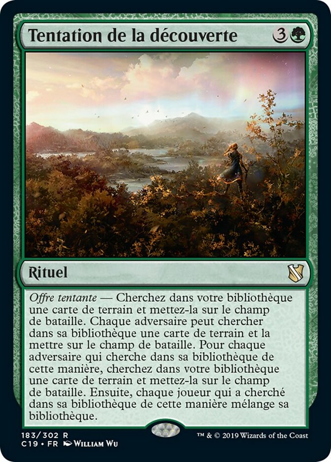 Tentation de la découverte