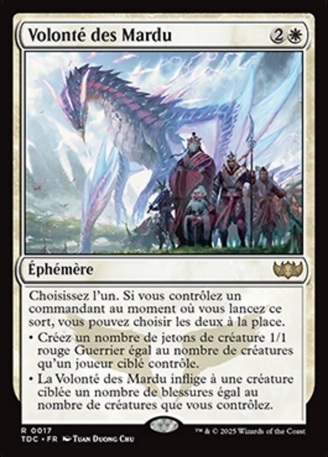 Volonté des Mardu