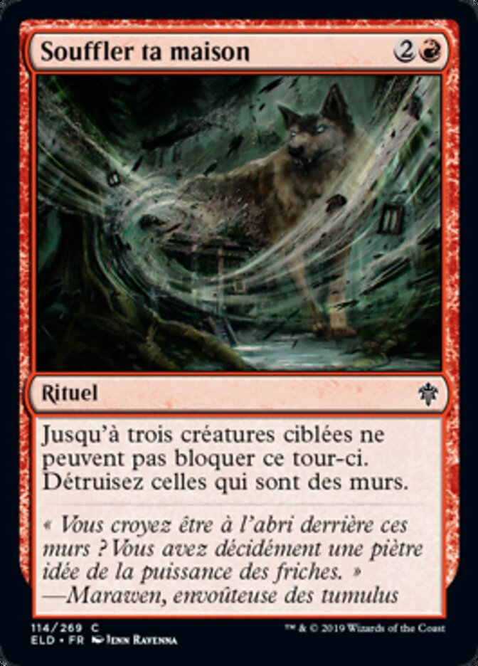 Souffler ta maison