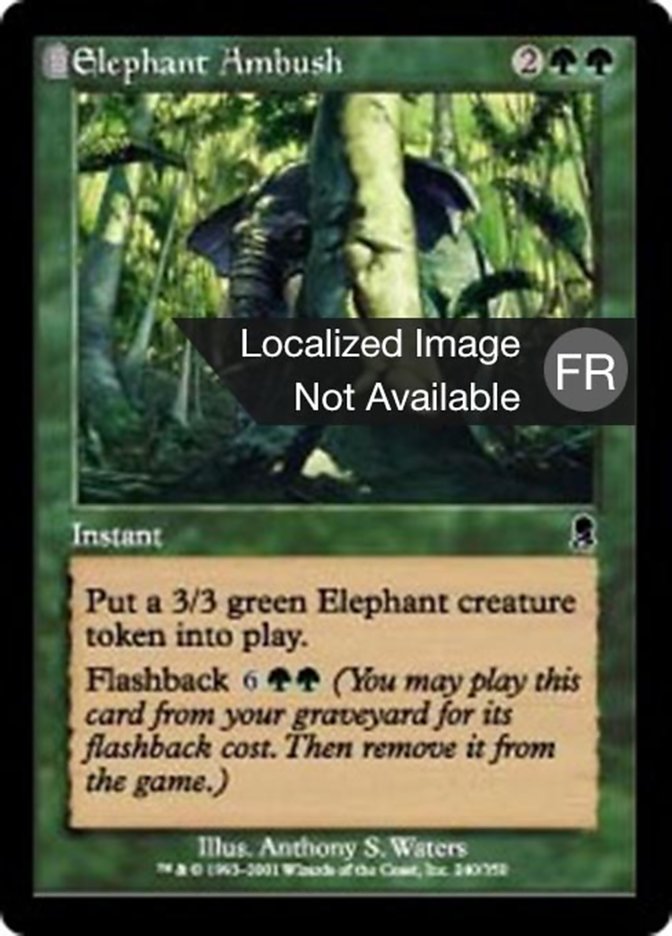 Embuscade d'éléphant