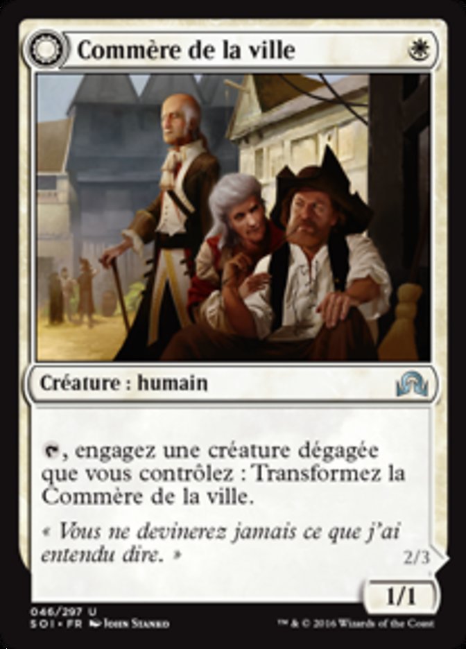 Commère de la ville
