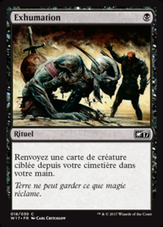 Exhumation