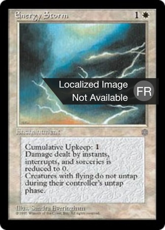 Tempête d'énergie