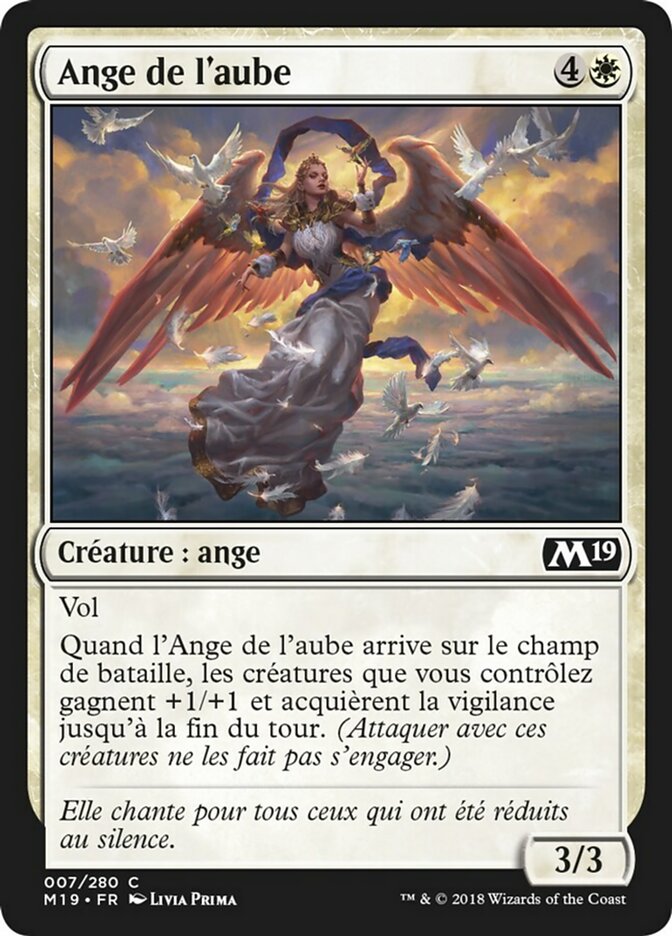 Ange de l'aube