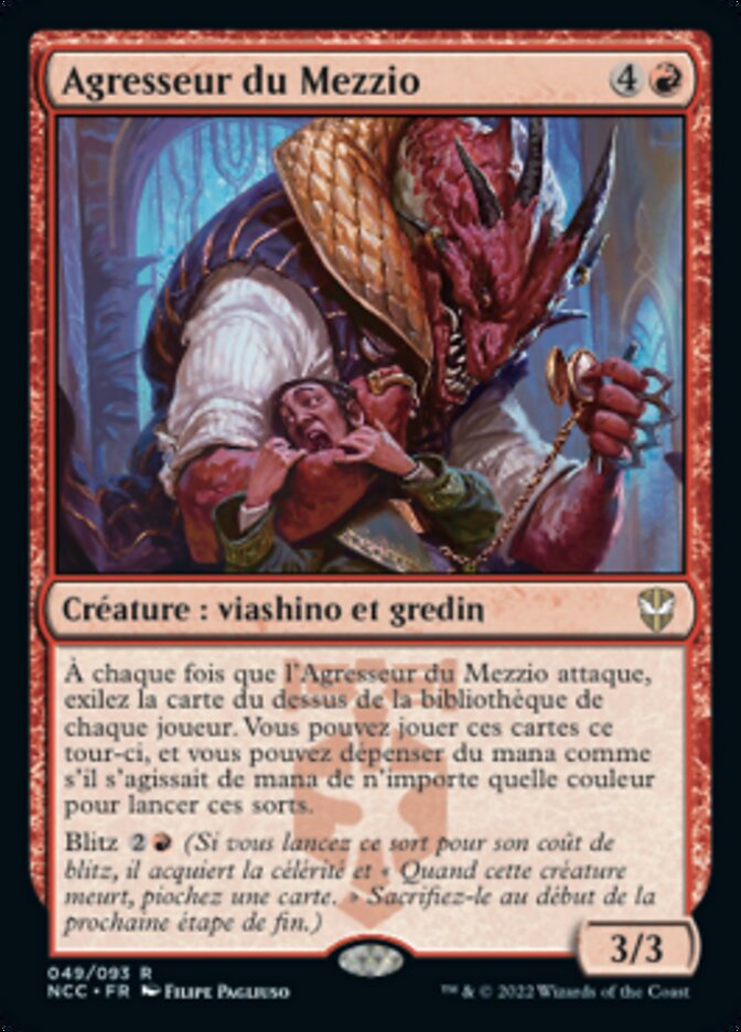 Agresseur du Mezzio