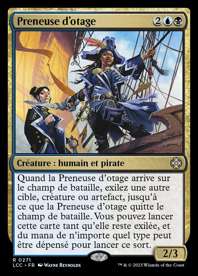 Preneuse d'otage
