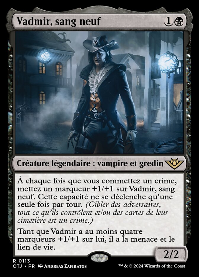 Vadmir, sang neuf